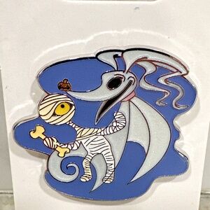 Disney Nightmare Before Christmas - Zero Dog & Mummy Boy with Bone Pin 2023 NEW